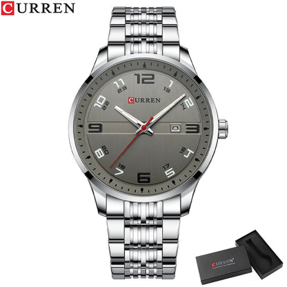 CURREN Luxury Stainless Steel Watch