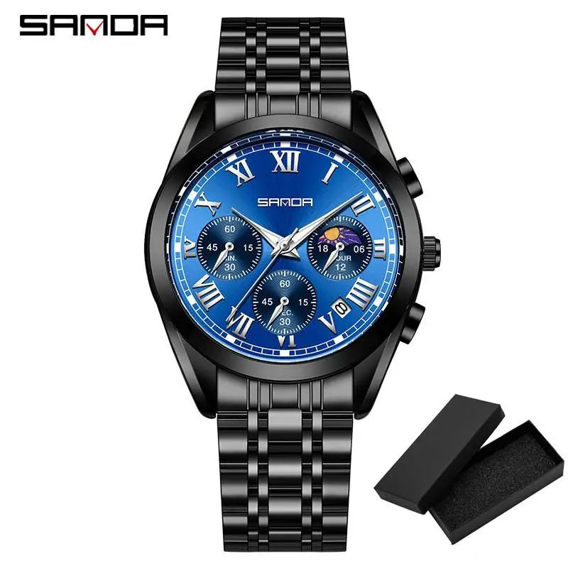 Sanda Six Needle Watch