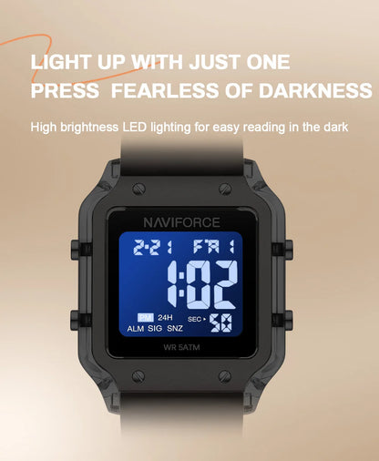 NAVIFORCE Multifunctional Digital Watch