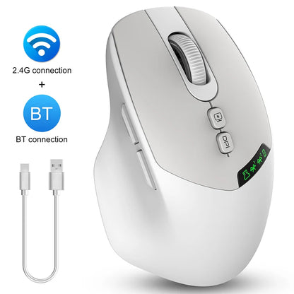 Noiseless Dual Mode Wireless Mouse
