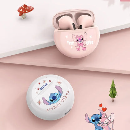 Disney Couple Stitch Earphones