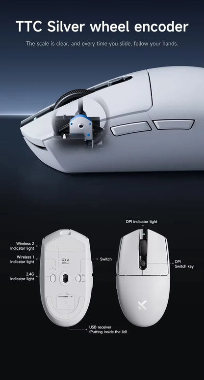 MCHOSE G3 Wireless Gaming Mouse