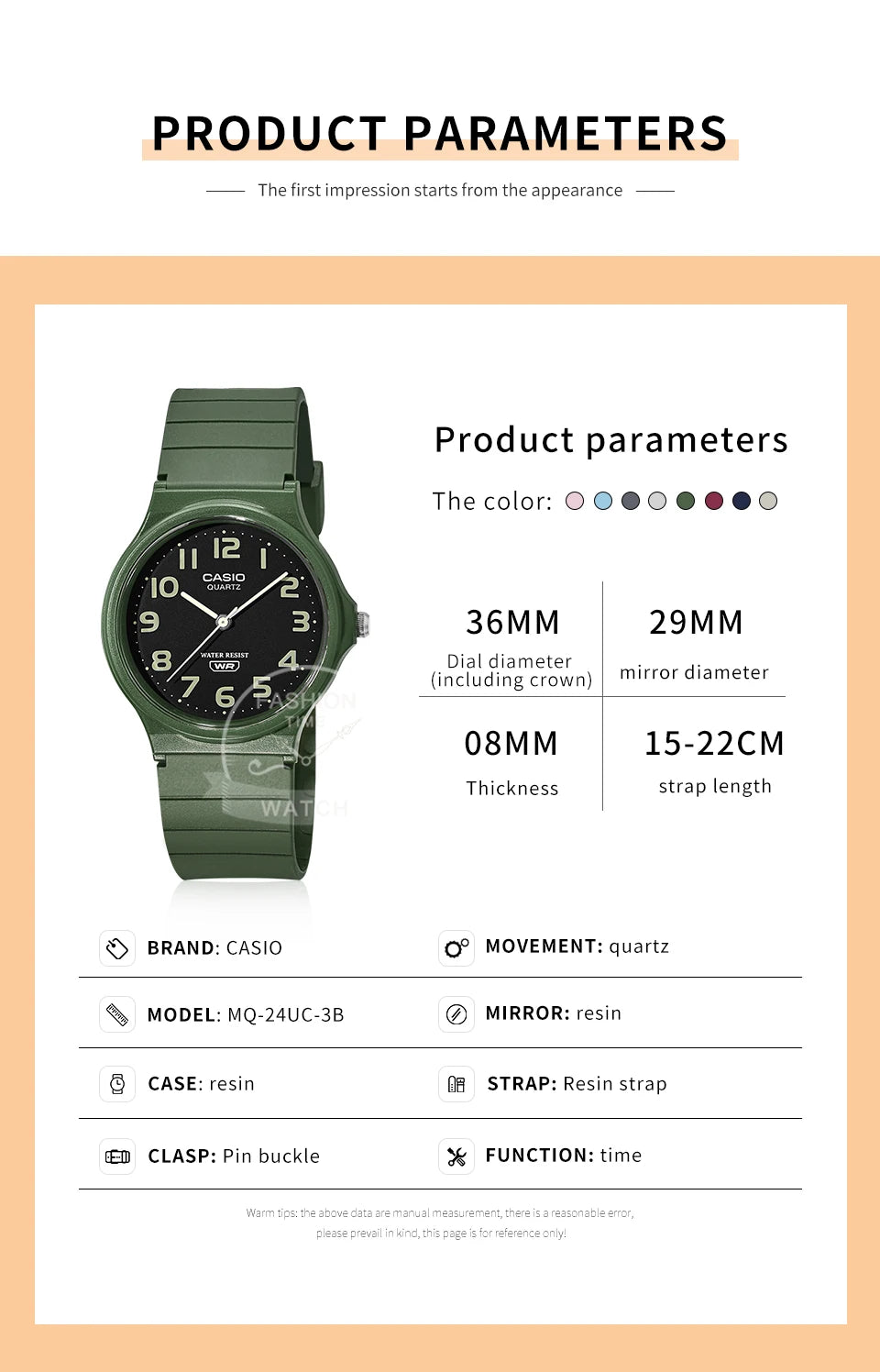 Casio Neutral Model Watch