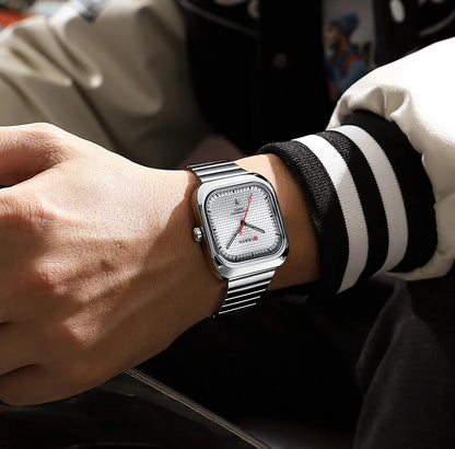 CURREN Simple Business Square Quartz Watch