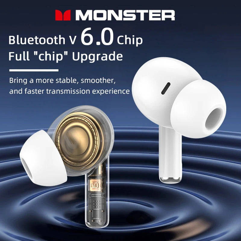 Monster MQT39 Wireless Bluetooth 6.0 Earphones