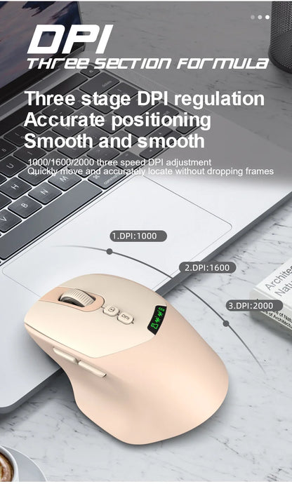 Noiseless Dual Mode Wireless Mouse