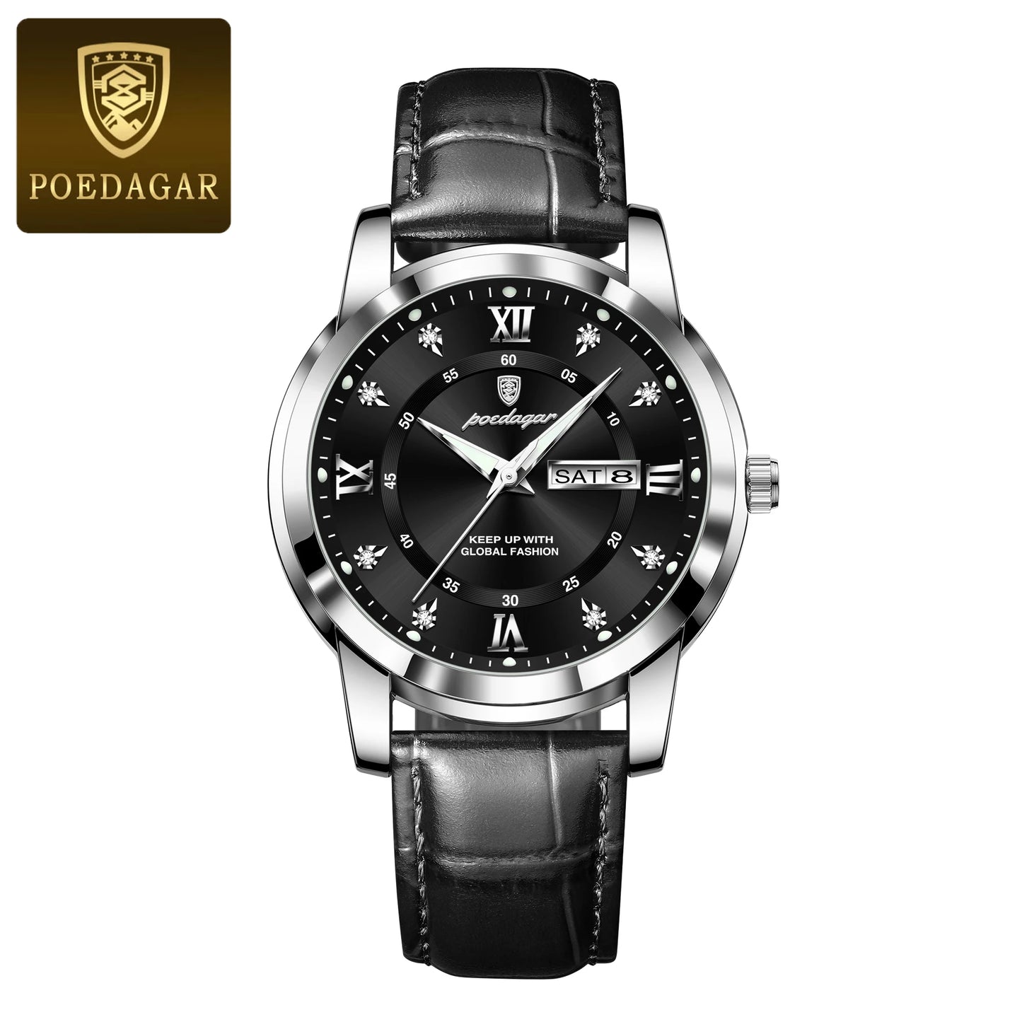 POEDAGAR Luxury Business Men Watch