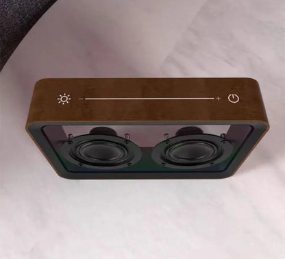 Transparent Wireless Bluetooth Speaker with Duel Horn