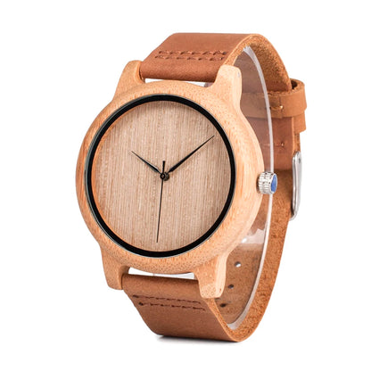 BOBO BIRD Wooden Analog Wristwatche