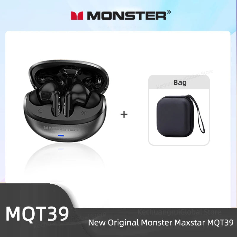 Monster MQT39 Wireless Bluetooth 6.0 Earphones