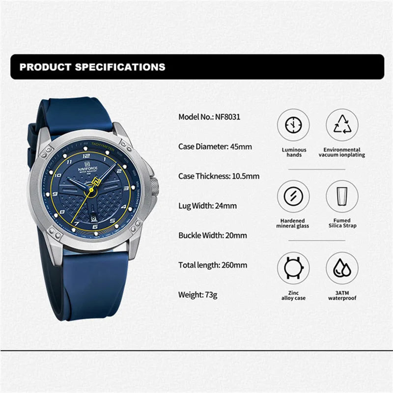 NAVIFORCE Casual Quartz Wristwatch