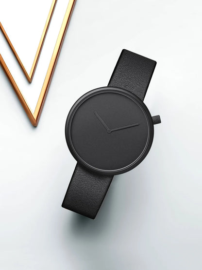 TOMI Women's Minimalist Style Leather Watch