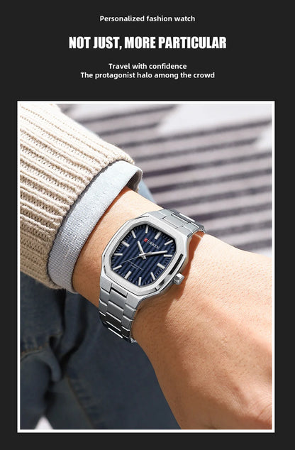 CURREN Luxury Business Square Watch