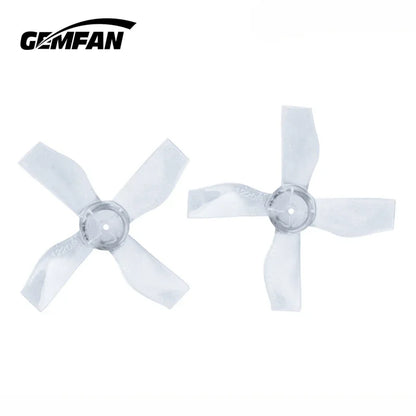 Gemfan 31mm 1220 1.2X2X4 4-Blade PC Propeller 1mm for RC FPV Freestyle Tinywhoop Micro Drone DIY Parts Mobula6 Meteor65 0802
