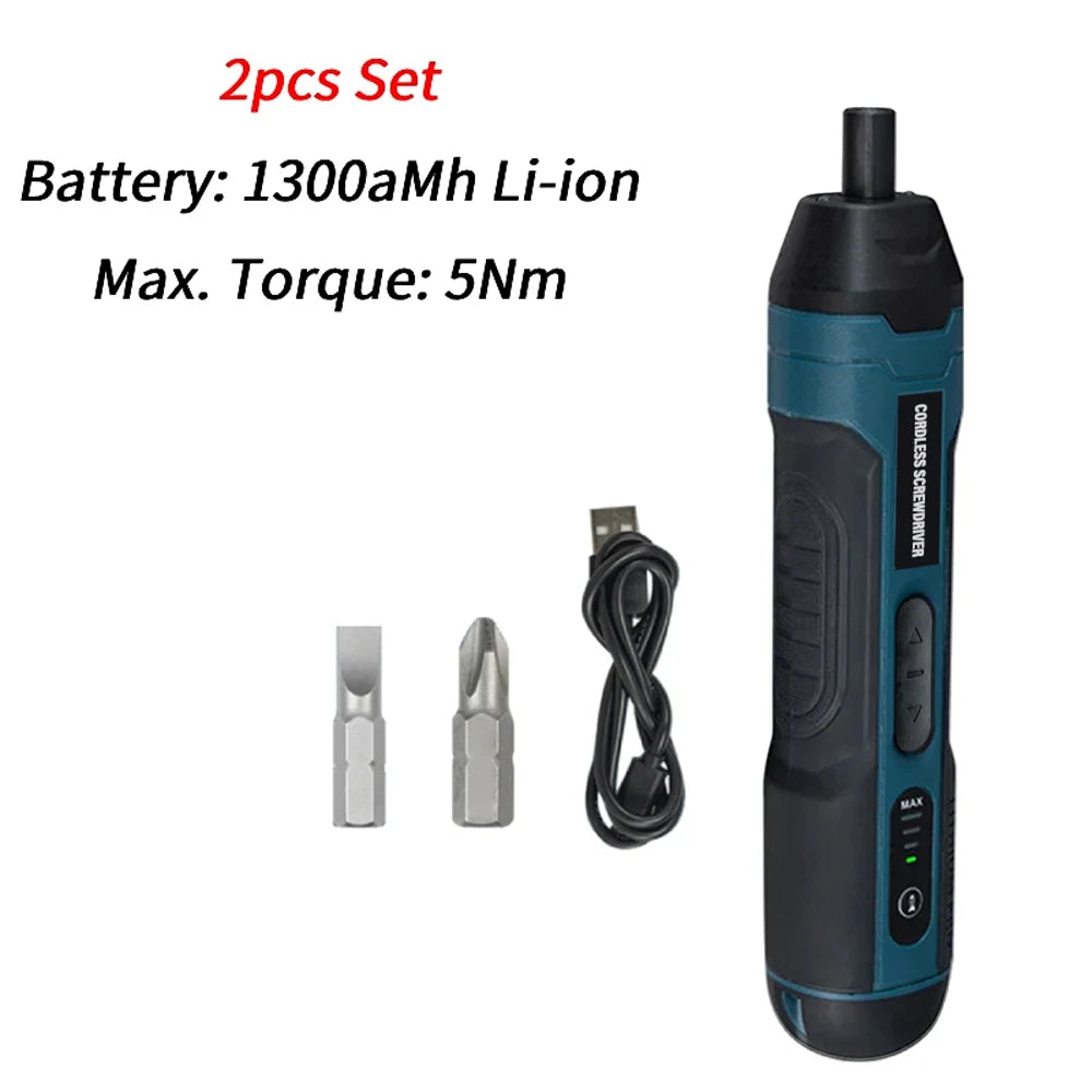 Mini Electric Screwdriver Set