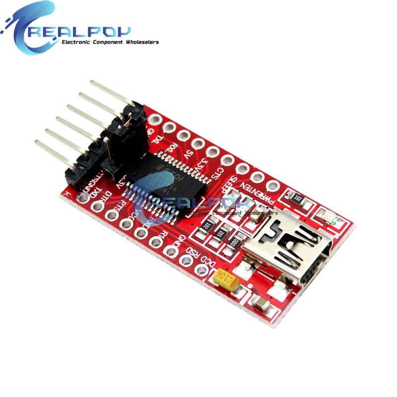 FT232RL FT232 FTDI USB 3.3V 5.5V to TTL Serial Adapter Module for Arduino FT232 Pro Mini Port USB TO TTL 232 Mini / Type-C USB