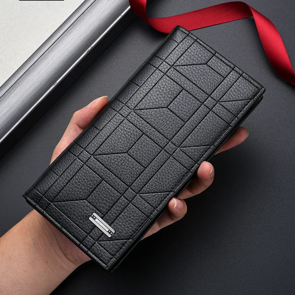 Men's Long Vertical Wallets