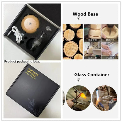 Waterless Essential Oils Diffuser