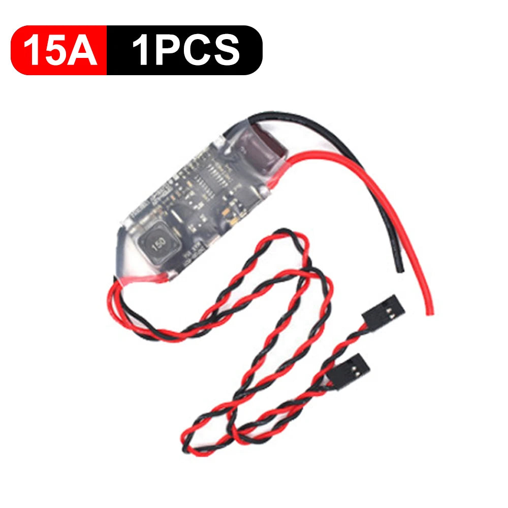 UBEC 3A /5A /7A /15A Lowest RF Noise BEC Full Shielding Antijamming Switching Regulator for RC quadcopter Multicopter