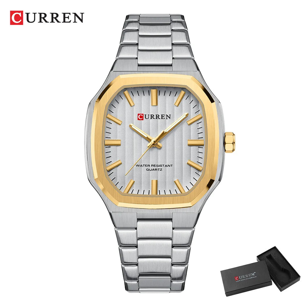 CURREN Luxury Business Square Watch