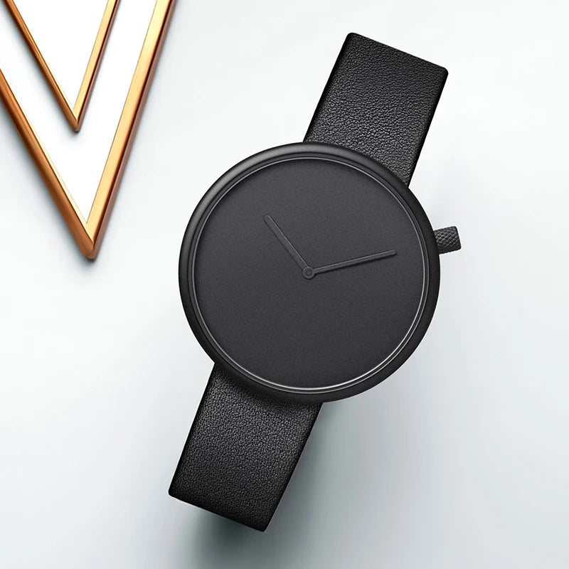 TOMI Women's Minimalist Style Leather Watch