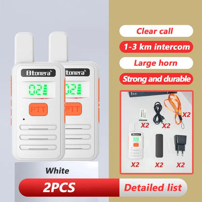 BTDX Mini Walkie Talkie