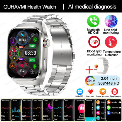 Uric Acid Body Fat Smartwatch