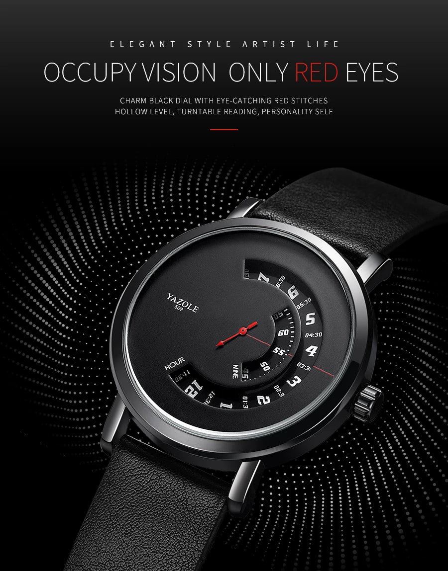 Relogio YAZOLE Men Fashion Watch