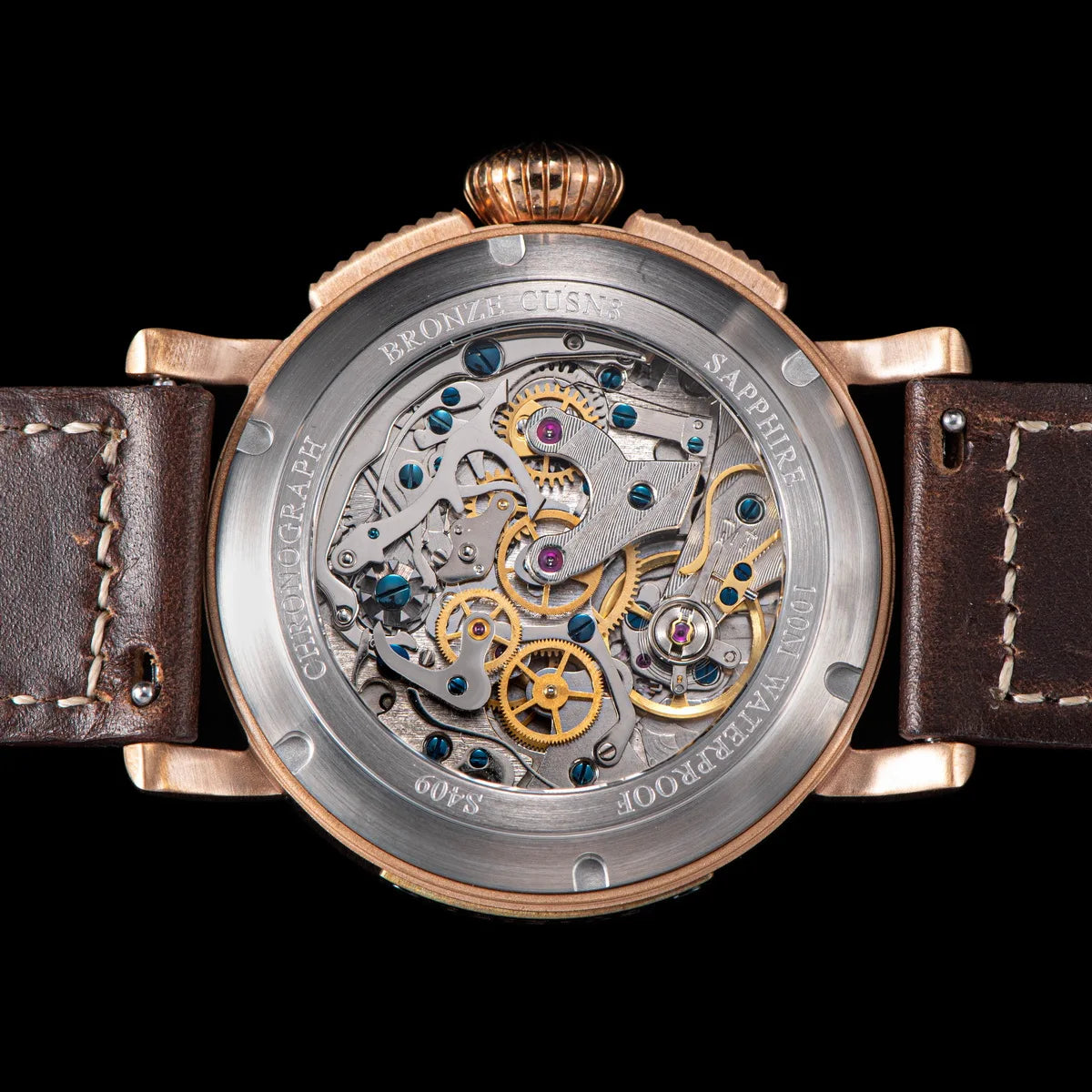 Sugess Bronze Pilot Watch