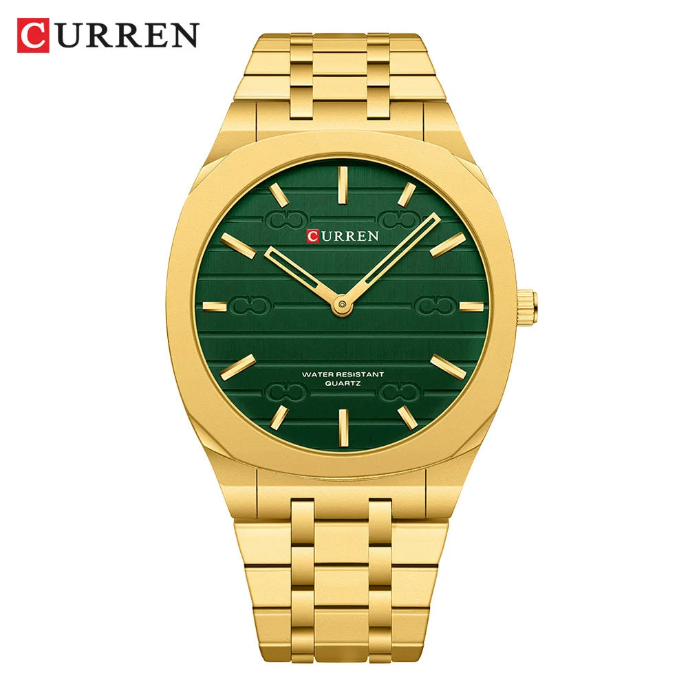 CURREN Thin Quartz Watch