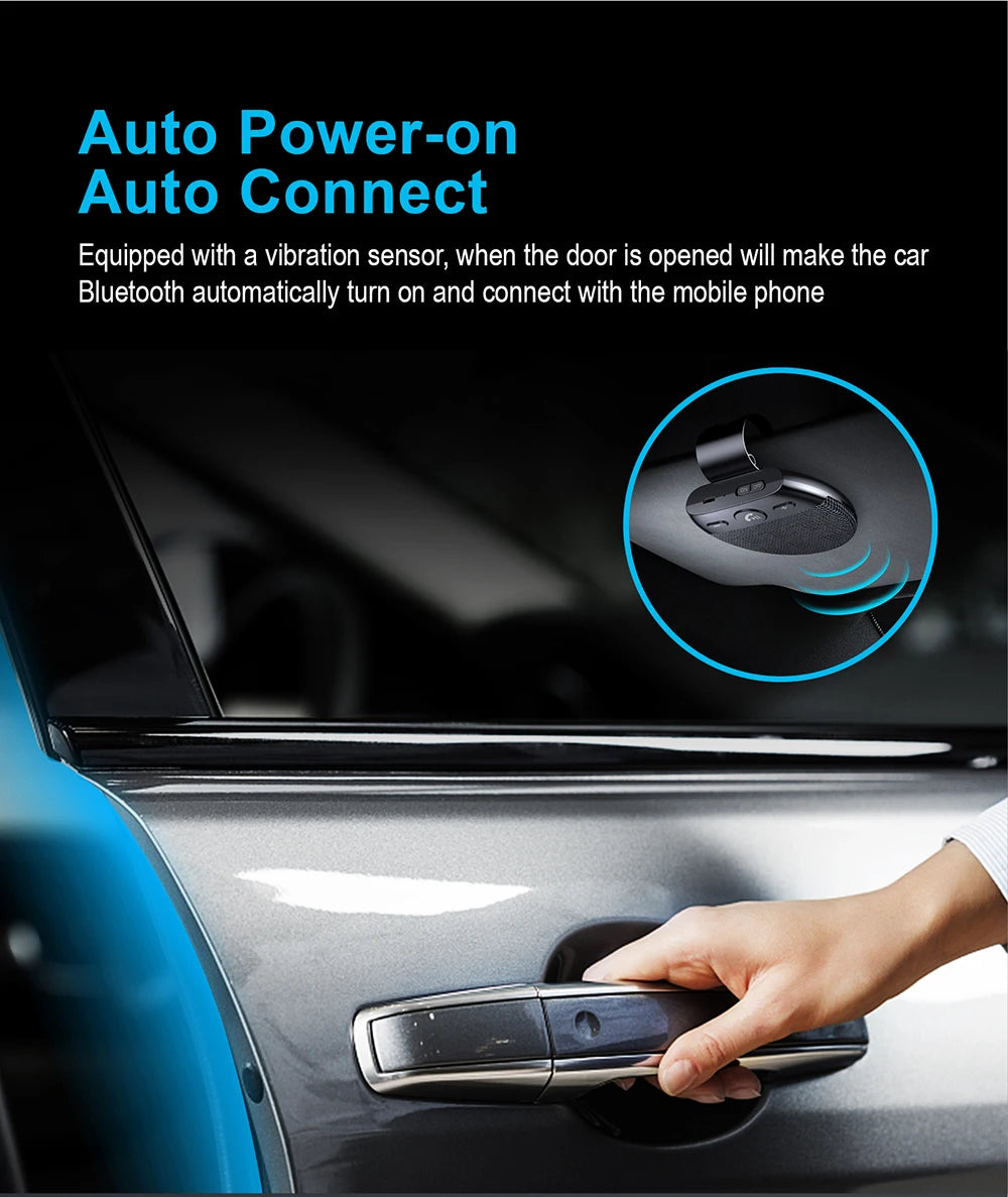 Wireless Bluetooth Car Speaker
