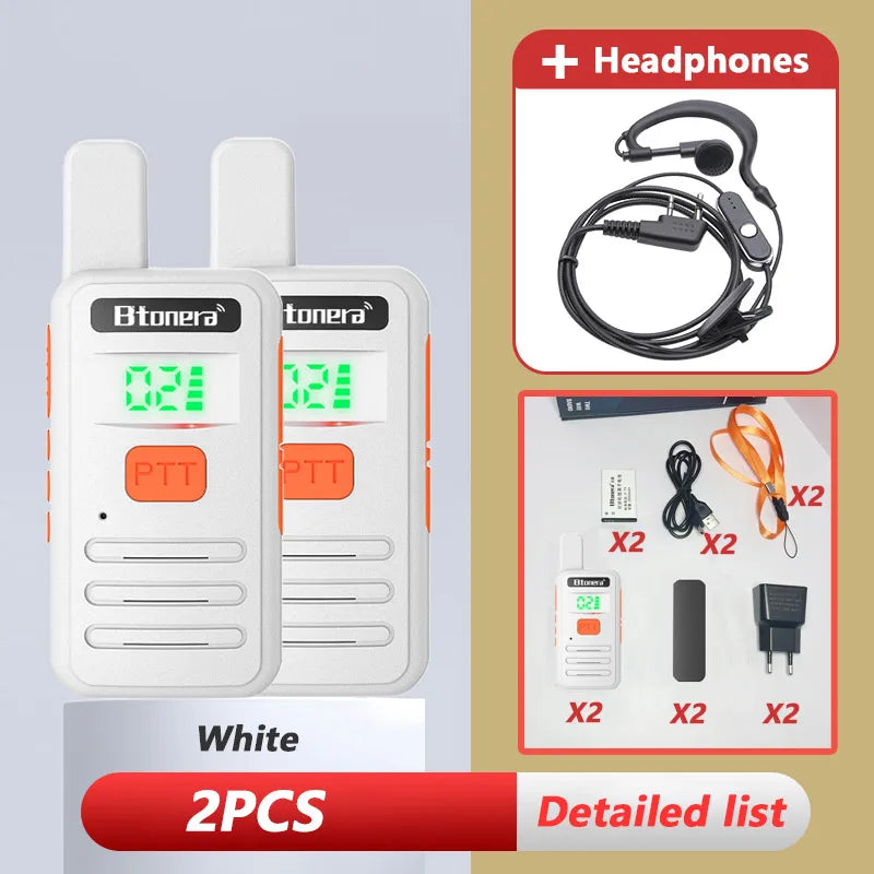 BTDX Mini Walkie Talkie