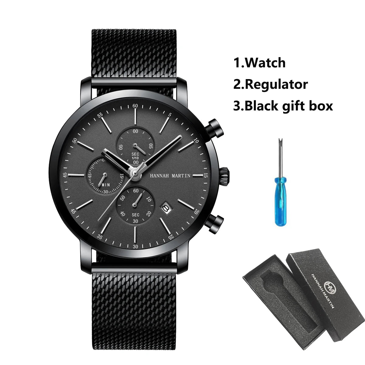 Multifunctional Quartz Wrist Watch