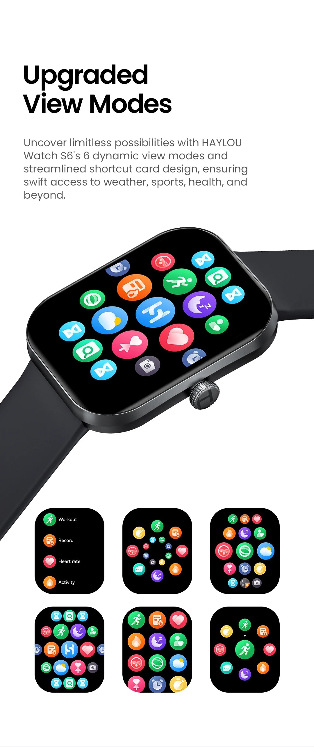 HAYLOU S6 Smartwatch