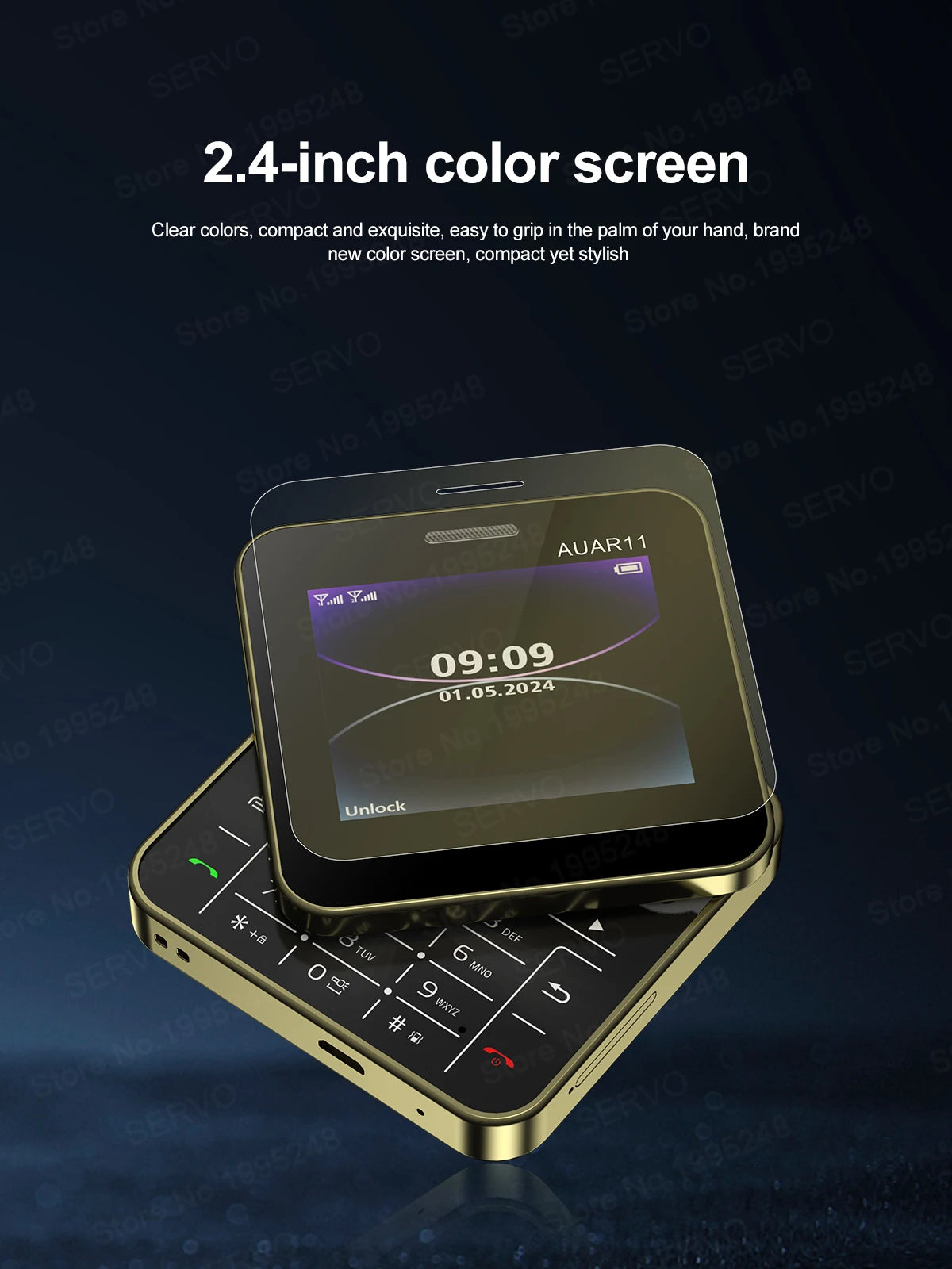 SERVO AUAR11 Rotating Phone