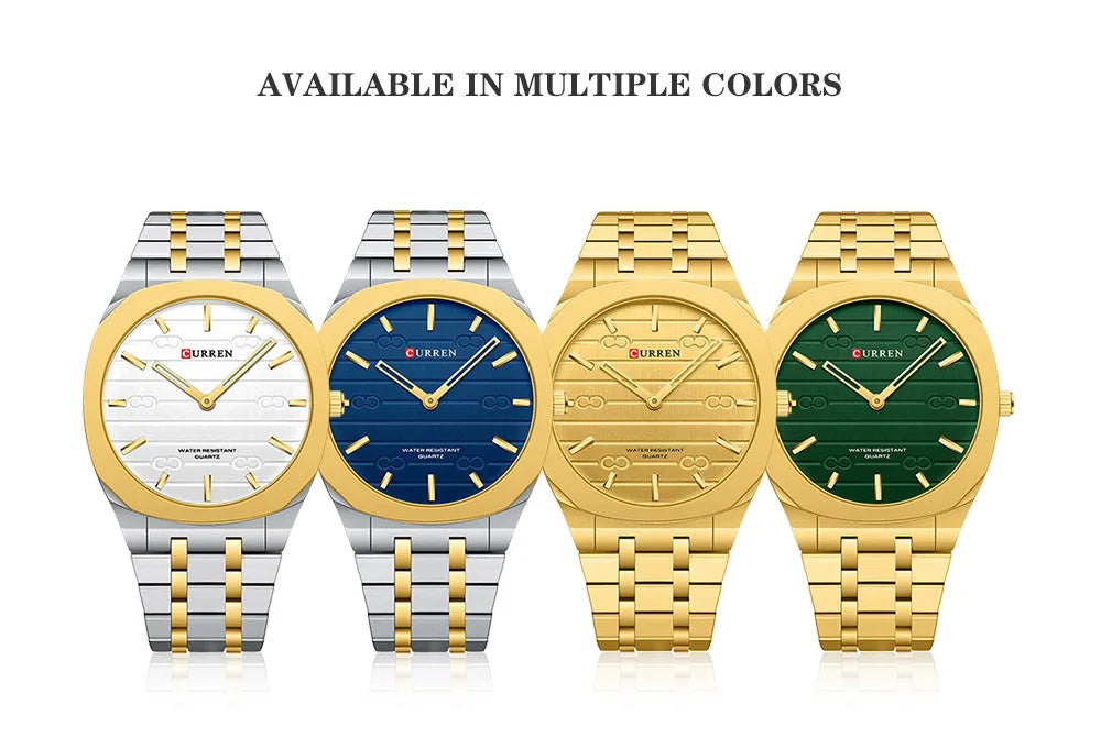 CURREN Thin Quartz Watch