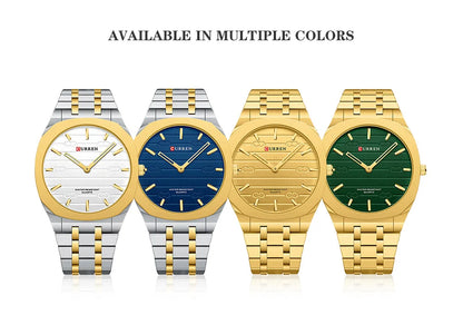 CURREN Thin Quartz Watch