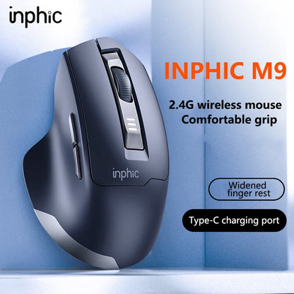 INPHIC M9 2.4G Wireless Mouse Rechargeable