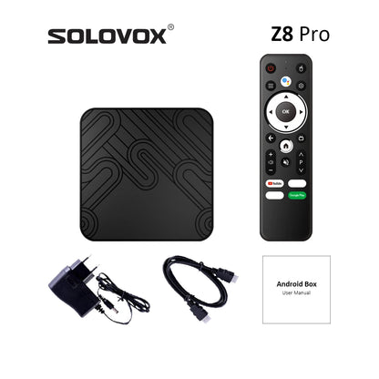 SOLOVOX Z8 Pro Smart TV Box