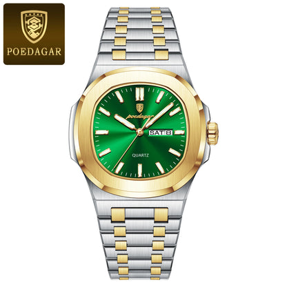 POEDAGAR Luxury Military Watch