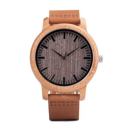 BOBO BIRD Wooden Analog Wristwatche