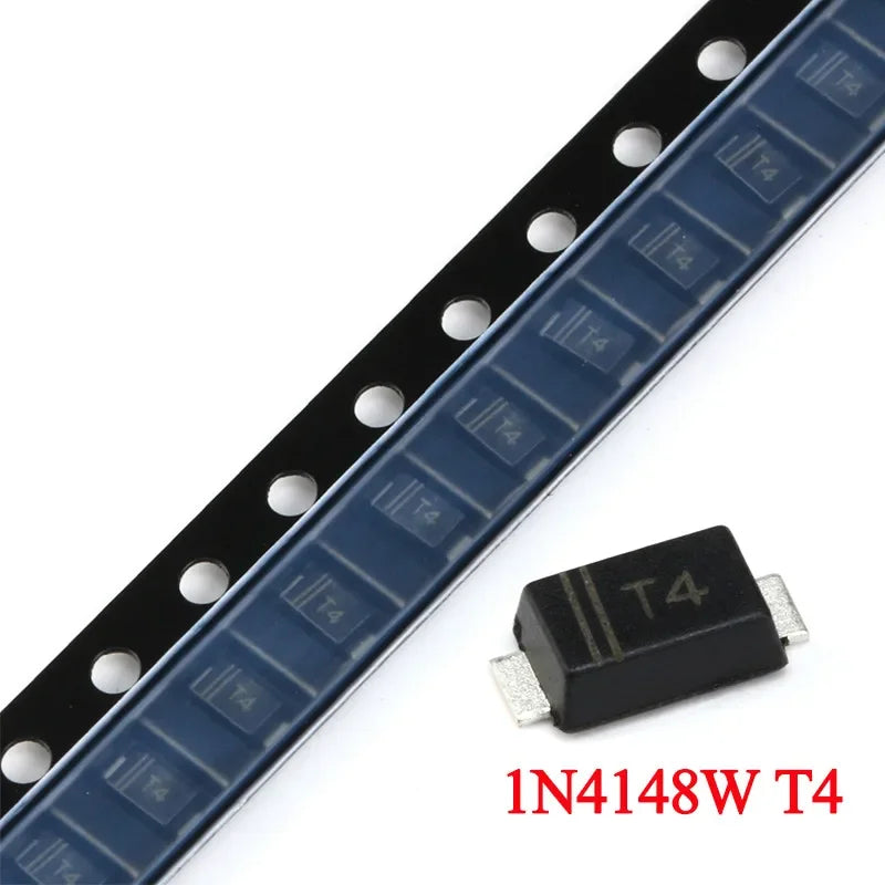 100pcs-1000pcs 1206 1N4148W T4 1N4148 IN4148 SOD-123 SMD Switching Diodes IC Chip New