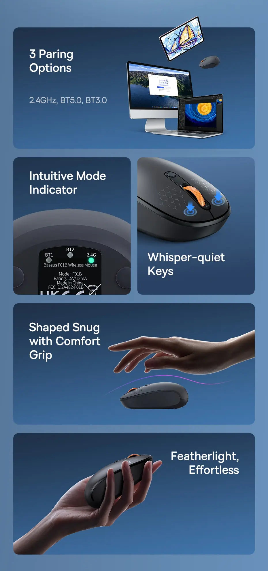 Baseus F01B Mouse