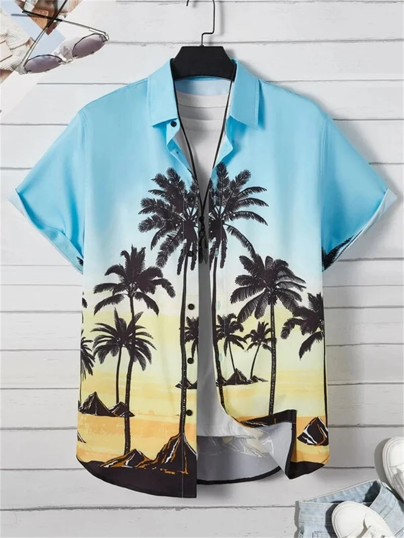 Summer Flower Beach Shirts