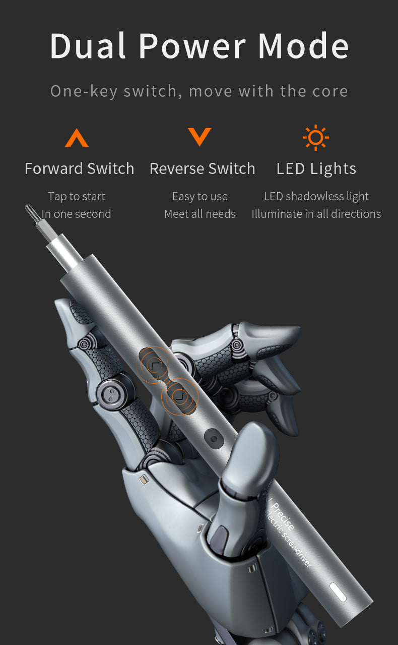 62/6 in 1 Electric Screwdriver Set