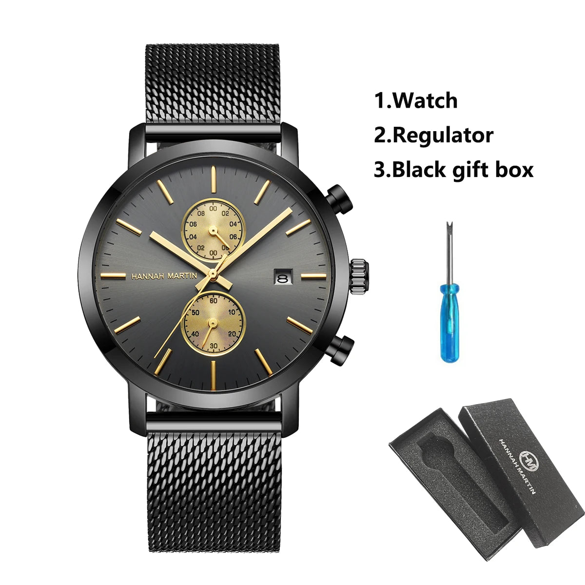 Multifunctional Quartz Wrist Watch