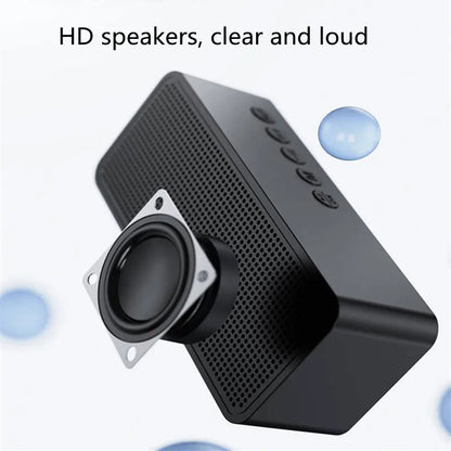 Alarm Clock Radio FM Bluetooth Speaker