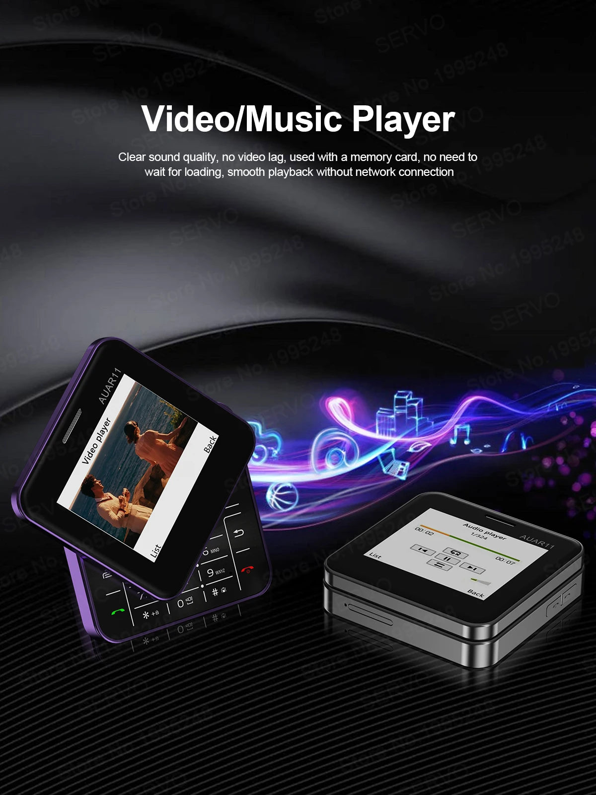 SERVO AUAR11 Rotating Phone