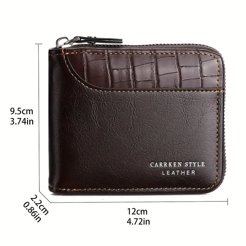 Men’s Zipper Wallet