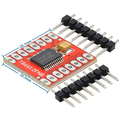 TB6612 DRV8833 Dual Motor Driver 1A TB6612FNG for Arduino Microcontroller Better than L298N